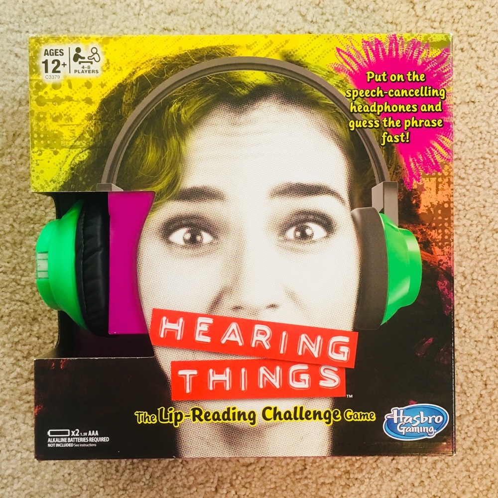 Hearing Things Hasbro Lip Reading Game - Picture 3 of 12